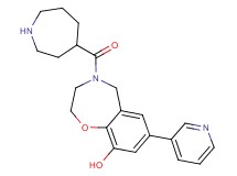 4-(4-azepanylcarbonyl)-7-(3-pyridinyl)-2,3,4,5-tetrahydro-1,4-benzoxazepin-9-ol dihydrochloride