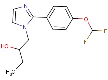 1-{2-[4-(difluoromethoxy)phenyl]-1H-imidazol-1-yl}butan-2-ol