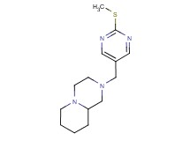 2-{[2-(methylthio)pyrimidin-5-yl]methyl}octahydro-2H-pyrido[1,2-a]pyrazine