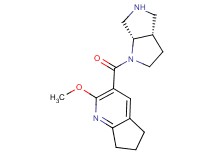 3-[rel-(3aS,6aS)-hexahydropyrrolo[3,4-b]pyrrol-1(2H)-ylcarbonyl]-2-methoxy-6,7-dihydro-5H-cyclopenta[b]pyridine hydrochloride
