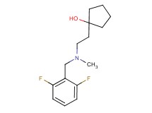 1-{2-[(2,6-difluorobenzyl)(methyl)amino]ethyl}cyclopentanol