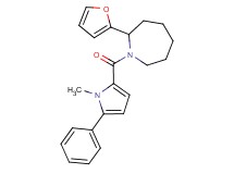 2-(2-furyl)-1-[(1-methyl-5-phenyl-1H-pyrrol-2-yl)carbonyl]azepane