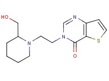 3-{2-[2-(hydroxymethyl)piperidin-1-yl]ethyl}thieno[3,2-d]pyrimidin-4(3H)-one
