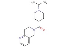 6-[(1-isopropyl-4-piperidinyl)carbonyl]-5,6,7,8-tetrahydro-1,6-naphthyridine