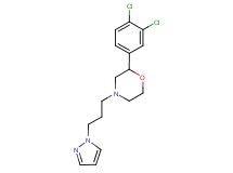 2-(3,4-dichlorophenyl)-4-[3-(1H-pyrazol-1-yl)propyl]morpholine