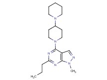 1'-(1-methyl-6-propyl-1H-pyrazolo[3,4-d]pyrimidin-4-yl)-1,4'-bipiperidine