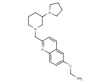 6-ethoxy-2-{[3-(1-pyrrolidinyl)-1-piperidinyl]methyl}quinoline