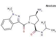 (4S)-4-amino-N-isopropyl-1-[(1-methyl-1H-indazol-3-yl)carbonyl]-L-prolinamide