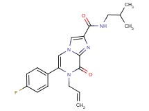 7-allyl-6-(4-fluorophenyl)-N-isobutyl-8-oxo-7,8-dihydroimidazo[1,2-a]pyrazine-2-carboxamide