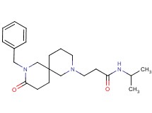 3-(8-benzyl-9-oxo-2,8-diazaspiro[5.5]undec-2-yl)-N-isopropylpropanamide