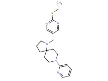 1-{[2-(ethylthio)-5-pyrimidinyl]methyl}-8-(2-pyridinyl)-1,8-diazaspiro[4.5]decane