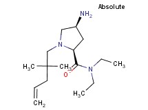 (2S,4S)-4-amino-1-(2,2-dimethylpent-4-en-1-yl)-N,N-diethylpyrrolidine-2-carboxamide