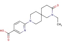 6-(2-ethyl-3-oxo-2,9-diazaspiro[5.5]undec-9-yl)nicotinic acid