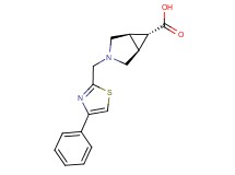 (1R*,5S*,6r)-3-[(4-phenyl-1,3-thiazol-2-yl)methyl]-3-azabicyclo[3.1.0]hexane-6-carboxylic acid