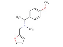 (2-furylmethyl)[1-(4-methoxyphenyl)ethyl]methylamine