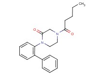 1-(2-biphenylyl)-4-pentanoyl-2-piperazinone