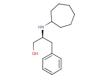 (2S*)-2-(cycloheptylamino)-3-phenyl-1-propanol