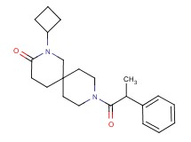 2-cyclobutyl-9-(2-phenylpropanoyl)-2,9-diazaspiro[5.5]undecan-3-one