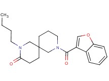 8-(1-benzofuran-3-ylcarbonyl)-2-butyl-2,8-diazaspiro[5.5]undecan-3-one