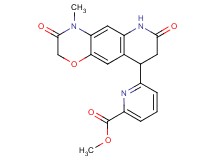 methyl 6-(4-methyl-3,7-dioxo-3,4,6,7,8,9-hexahydro-2H-[1,4]oxazino[2,3-g]quinolin-9-yl)pyridine-2-carboxylate