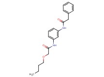 2-butoxy-N-{3-[(phenylacetyl)amino]phenyl}acetamide