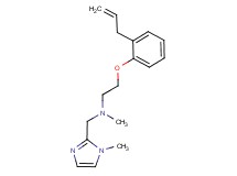 2-(2-allylphenoxy)-N-methyl-N-[(1-methyl-1H-imidazol-2-yl)methyl]ethanamine
