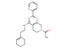 7-acetyl-N-(2-cyclohex-1-en-1-ylethyl)-2-pyridin-2-yl-5,6,7,8-tetrahydropyrido[3,4-d]pyrimidin-4-amine