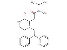 2-[1-(2,2-diphenylethyl)-3-oxo-2-piperazinyl]-N-isopropyl-N-methylacetamide