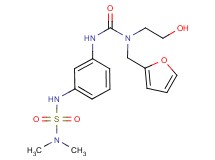 N'-(3-{[(dimethylamino)sulfonyl]amino}phenyl)-N-(2-furylmethyl)-N-(2-hydroxyethyl)urea