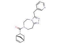 7-[(1R*,2R*,4R*)-bicyclo[2.2.1]hept-5-en-2-ylcarbonyl]-3-(3-pyridinylmethyl)-6,7,8,9-tetrahydro-5H-[1,2,4]triazolo[4,3-d][1,4]diazepine
