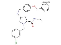 (4R)-4-{[4-(benzyloxy)benzyl]amino}-1-(3-chlorobenzyl)-N-methyl-L-prolinamide