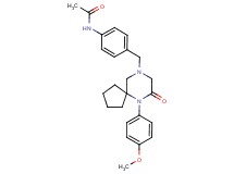 N-(4-{[6-(4-methoxyphenyl)-7-oxo-6,9-diazaspiro[4.5]dec-9-yl]methyl}phenyl)acetamide