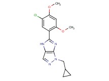 5-(5-chloro-2,4-dimethoxyphenyl)-1-(cyclopropylmethyl)-1,4-dihydroimidazo[4,5-c]pyrazole