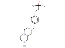 2-methyl-4-{4-[(8-methyloctahydro-2H-pyrazino[1,2-a]pyrazin-2-yl)methyl]phenyl}-2-butanol