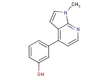 3-(1-methyl-1H-pyrrolo[2,3-b]pyridin-4-yl)phenol