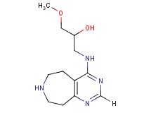 1-methoxy-3-(6,7,8,9-tetrahydro-5H-pyrimido[4,5-d]azepin-4-ylamino)propan-2-ol