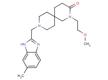 2-(2-methoxyethyl)-9-[(6-methyl-1H-benzimidazol-2-yl)methyl]-2,9-diazaspiro[5.5]undecan-3-one