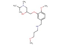 1-[isopropyl(methyl)amino]-3-(2-methoxy-5-{[(3-methoxypropyl)amino]methyl}phenoxy)-2-propanol