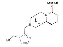 (1S,5R,11aS)-3-[(1-ethyl-1H-1,2,4-triazol-5-yl)methyl]decahydro-8H-1,5-methanopyrido[1,2-a][1,5]diazocin-8-one