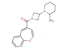 1-[1-(1-benzoxepin-4-ylcarbonyl)-3-azetidinyl]-2-methylpiperidine