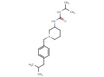 N-[1-(4-isobutylbenzyl)-3-piperidinyl]-N'-isopropylurea