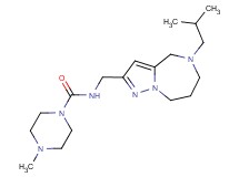 N-[(5-isobutyl-5,6,7,8-tetrahydro-4H-pyrazolo[1,5-a][1,4]diazepin-2-yl)methyl]-4-methylpiperazine-1-carboxamide