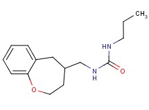 N-propyl-N'-(2,3,4,5-tetrahydro-1-benzoxepin-4-ylmethyl)urea