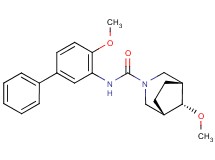 (8-syn)-8-methoxy-N-(4-methoxybiphenyl-3-yl)-3-azabicyclo[3.2.1]octane-3-carboxamide