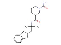 N~3~-[2-(2,3-dihydro-1H-inden-2-yl)-1,1-dimethylethyl]-1,3-piperidinedicarboxamide