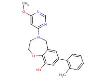 4-(6-methoxypyrimidin-4-yl)-7-(2-methylphenyl)-2,3,4,5-tetrahydro-1,4-benzoxazepin-9-ol