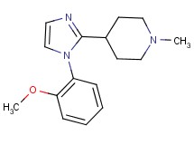 4-[1-(2-methoxyphenyl)-1H-imidazol-2-yl]-1-methylpiperidine