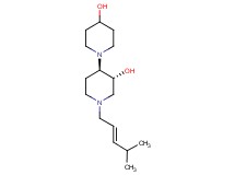 (3'R*,4'R*)-1'-[(2E)-4-methyl-2-penten-1-yl]-1,4'-bipiperidine-3',4-diol