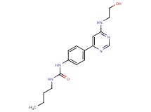 N-butyl-N'-(4-{6-[(2-hydroxyethyl)amino]pyrimidin-4-yl}phenyl)urea