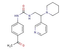 N-(4-acetylphenyl)-N'-(2-piperidin-1-yl-2-pyridin-3-ylethyl)urea